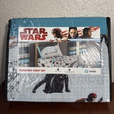 Disney Star Wars Microfiber Twin Sheet Set 3 Pieces New In Package 2017
