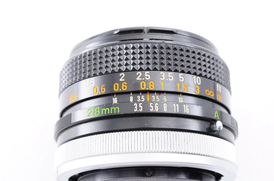 Lente Canon FD 28mm f/3.5 S.C. Excelente + 5 lente gran angular Y3278 - Imagen 3 de 4