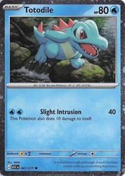 Totodile (Cosmos Holo) 041/217 Ascended Heroes