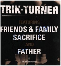 Trik Turner Signed Autographed Album Flat