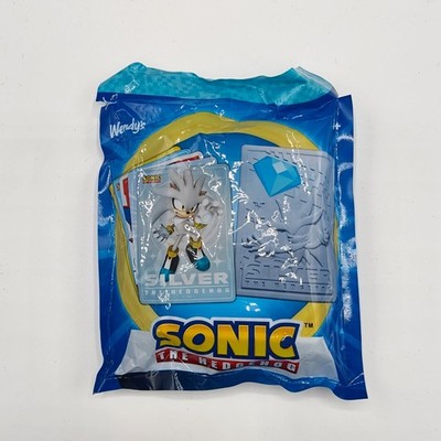 Ungeöffnet UK Exclusive Sonic the Hedgehog Wendy's 2026 Silber Etui/Karten Konvolut