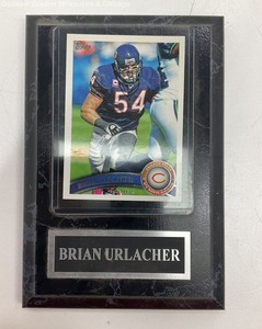 NFL Chicago Bears Brian Urlacher Plaque