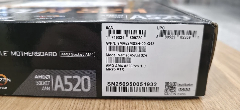 GIGGABYE A520M S2H MOTHERBOARD - Image 2 of 4