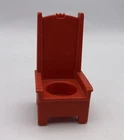 Fisher Price Little People Vintage 993 Castle RED TALL THRONE
