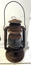 VINTAGE FEUERHAND NIER 280 BARN LANTERN w/GLOBE