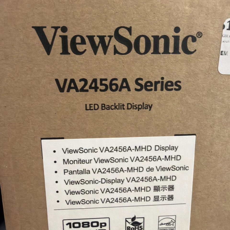 24 Inch Full Hd Ips Monitor 1920X1080 120Hz Flicker Free Blue Light Filter - Image 2 of 2