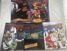1995 Complete Year Volume 2 So What! Magazine The Metallica Club Magazine