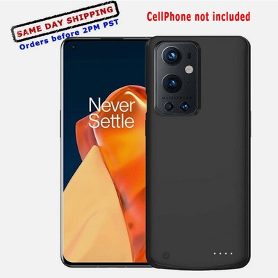 External Power Bank Battery Back Charge Case for OnePlus 9 Pro T-Mobile 6800mAh