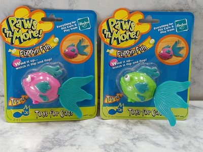 Cat Toys Flipping Fish Paws N More Lot Of 2 Hasbro