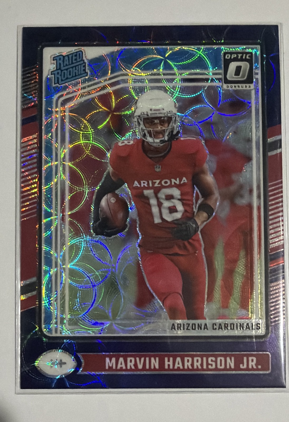 2024 Panini Donruss Optic - Rated Rookie Marvin Harrison Jr. #276 Purple...