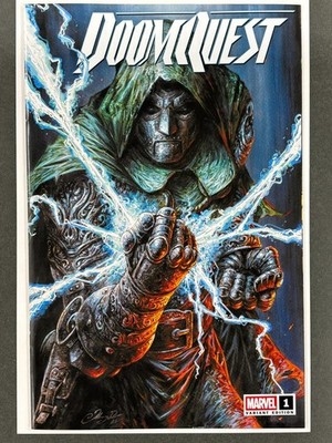 HOT! DOOMQUEST #1 Johnny DESJARDINS Painted LTD 3K Beautiful book!
