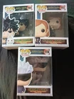 Jujutsu Kaisen Funko POP! Lot of 3: Gojo #1114, Nobara #1113, Megumi #1883
