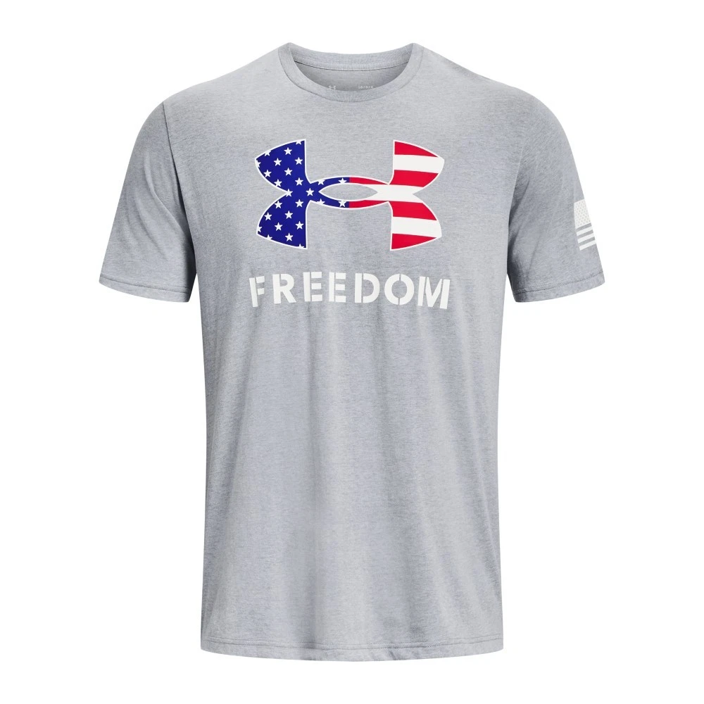 Under Armour 1370811 Men's UA Freedom Logo T-Shirt, Steel Light Heather 2X-Large
Opens in a new wind