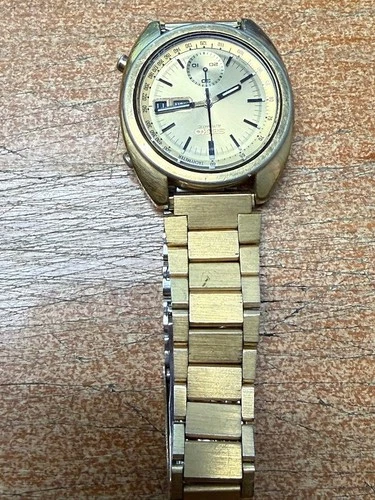 Seiko 6139-6015 Vintage Gold Watch  parts only