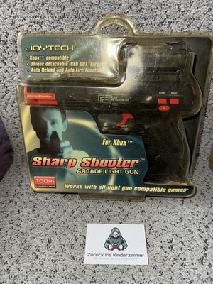Original Microsoft Xbox Light Gun Joytech Sharp Shooter Neu/OVP