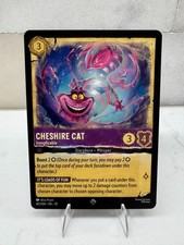 Disney Lorcana  Set 11  Super Rare  Cheshire Cat Inexplicable