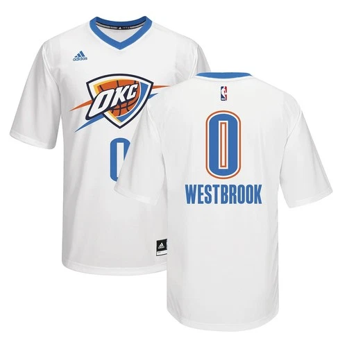 Russell Westbrook Adidas NBA 2014-15 Oklahoma City Thunder Men's Pride Jersey