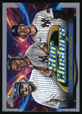 #ad 2025 Aaron Judge Mickey Mantle Babe Ruth #TSC 2 $14.95