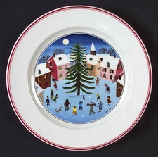 Villeroy & Boch Naif Christmas Salad Plate 752075