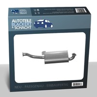 Auspuff Mitteltopf für Opel Frontera B