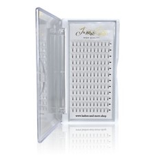 132 St&uuml;ck 5D Volumen Wimpern F&auml;cher C / D Curl 0,07 Russian Volume Lashes