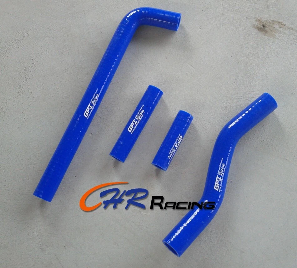 FOR 2001-2005 Yamaha YZ250F;2001-2006 WR250F 2002 Silicone Radiator Hose BLUE - Image 4 of 4
