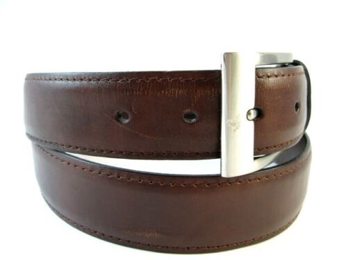 Cintura abito Allen Edmonds "WIDE BASIC" #39506 taglia 38 peperoncino scuro SCONT'D (B143) - Foto 3 di 11