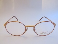 Cottet 2771 Rare Vintage Gold Tortoise Round Eyeglasses Made in France