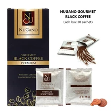 9 Boxes of  Nugano Gourmet Black Coffee Ganoderma Lucidum