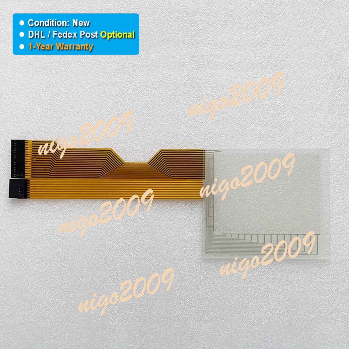 Fit for PanelView 600 2711-K6C2 2711-K6C2L1 Touch Screen Glass 1
