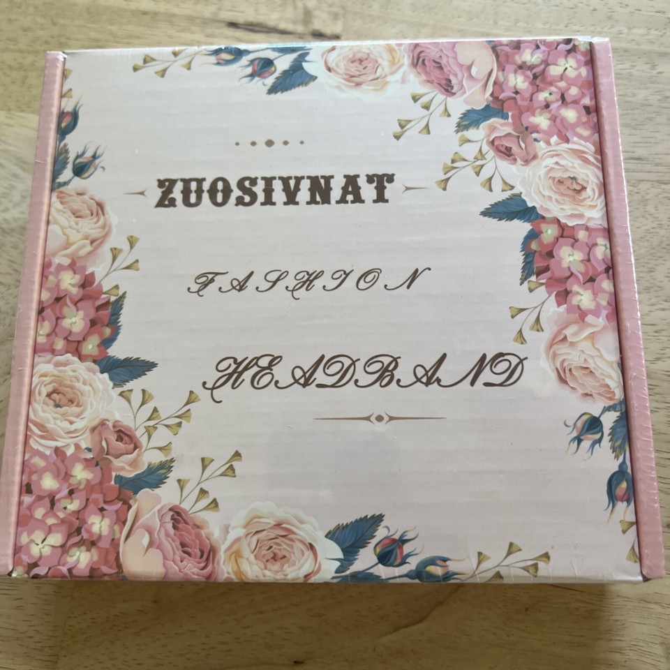 Zuosivnat Headbands For Women Set Of 8 New In Box. Wider Band Multi