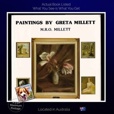 Paintings by Greta Millett M.R.O Millett Hardcover Pectrum Publications 1987 VG