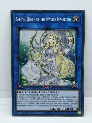 Yugioh! -RA01-EN047 SELENE QUEEN OF THE MASTER MAGICIANS SUPER - 25'th An.- NM/M