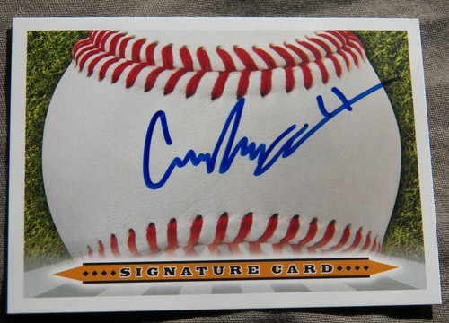 Baltimore Orioles Coby Mayo Signed Autograph Auto Card