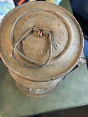 Antique NIER FEUERHAND NR 280 Oil Lantern Germany Lantern / Clear