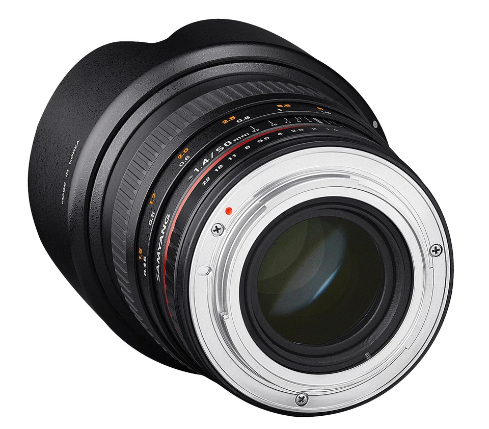 Samyang 50mm F1.4 Lens for Canon EF DSLR Cameras - Model SY50M-C - Image 4 of 4