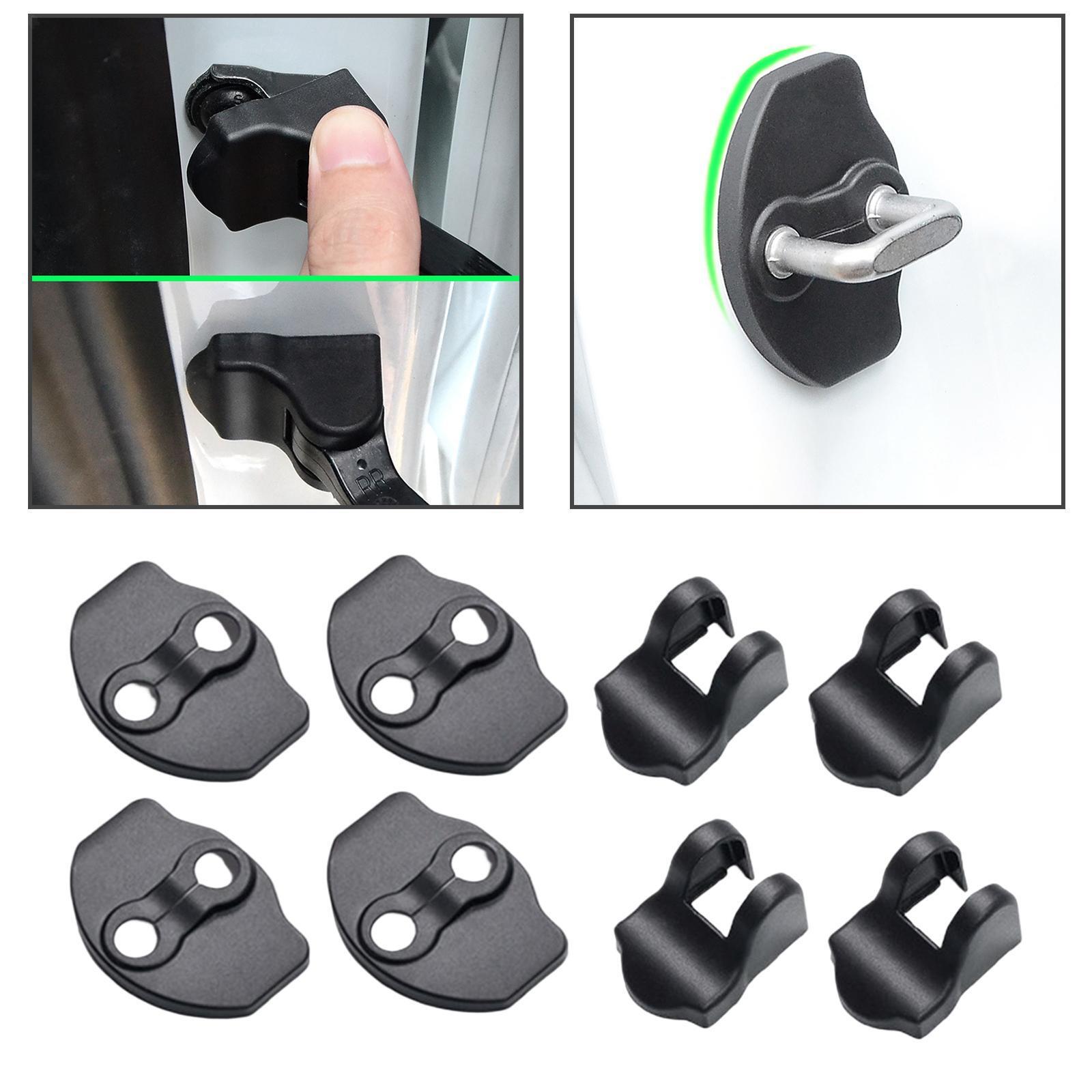 8Pcs Car Door Lock Buckle cover Stopper Covers for Tesla Model Y eBay