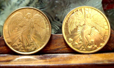 2   GUARDIAN ANGELS With HALO ABOVE HEAD -WIN...