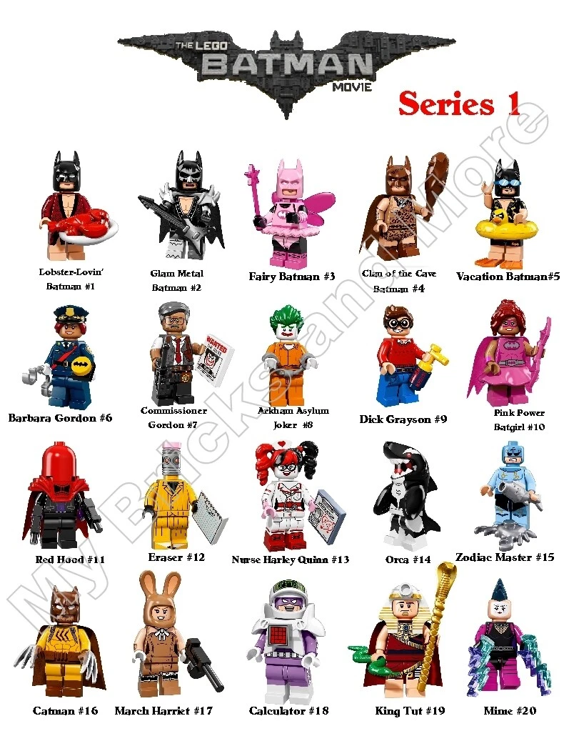 LEGO Batman Minifigures, Shop Online