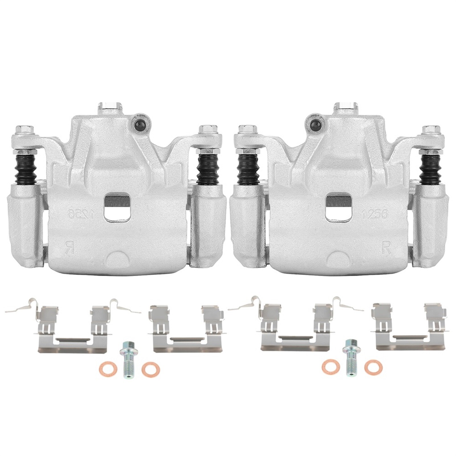 2007-2013 Nissan Altima Front Brake Calipers Pair with Bracket Kits