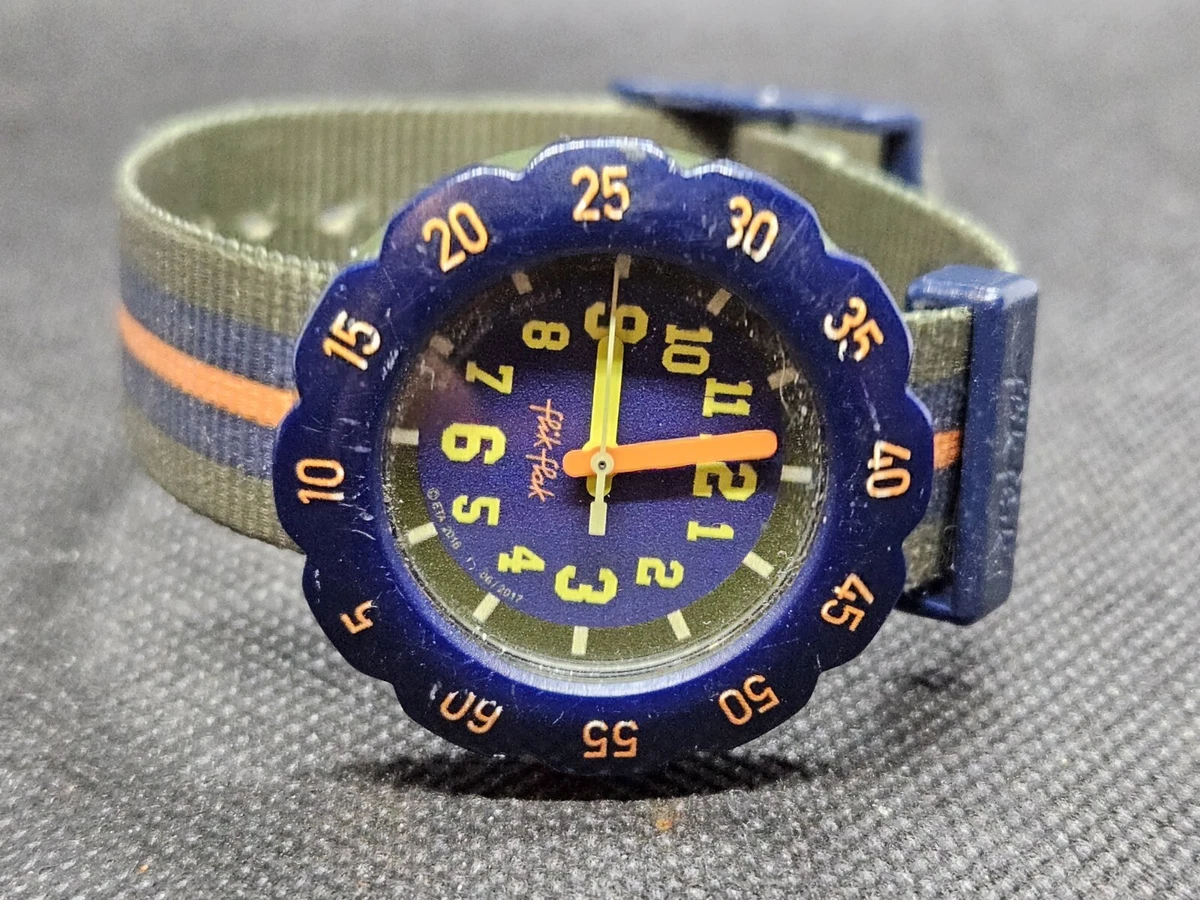 Montre Fantaisie Enfant Garçon Bleu Foot