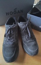 * Hogan Sneaker   *  Allacciato H *  Gr.  9  / 43   *anthrazit * TOP!