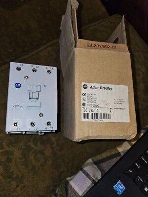 100-C85D10 CONTACTOR 85 AMP 24 VDC  3 P NORMALLY OPEN SER A 60947 100-C85*00