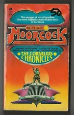 The Cornelius Chronicles by Michael Moorcock (1977, Avon) pb 4 novel omnibus