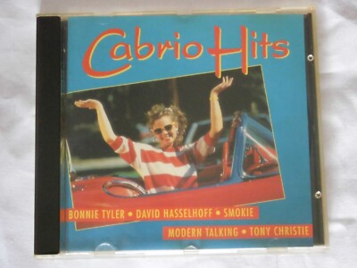 Cabrio Hits CD Bonny Tyler - David Hasselhoff - Smokie Rabatt!!!