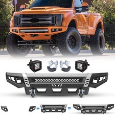 2023-2026 Steel Front Bumper For Ford F250 F350 Super Duty Heavy Duty Assembly 2023-2026 Steel Front Bumper For Ford F250 F350 Super Duty Heavy Duty Assembly
