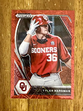 2021 PANINI PRIZM DRAFT PICKS  RED VELOCITY TYLER HARDMAN #PDP153