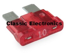 Lot of 25 Genuine Littelfuse 10 Amp ATO 257 Blade Fuse Similar To ATC