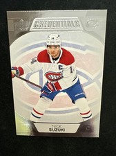 22-23 UD Credentials Hockey 45 Nick Suzuki