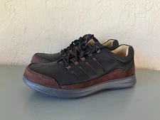 Samuel Hubbard Men’s 8  ‘Open Road’ Walking Shoes Casual Navy Nubuck Leather